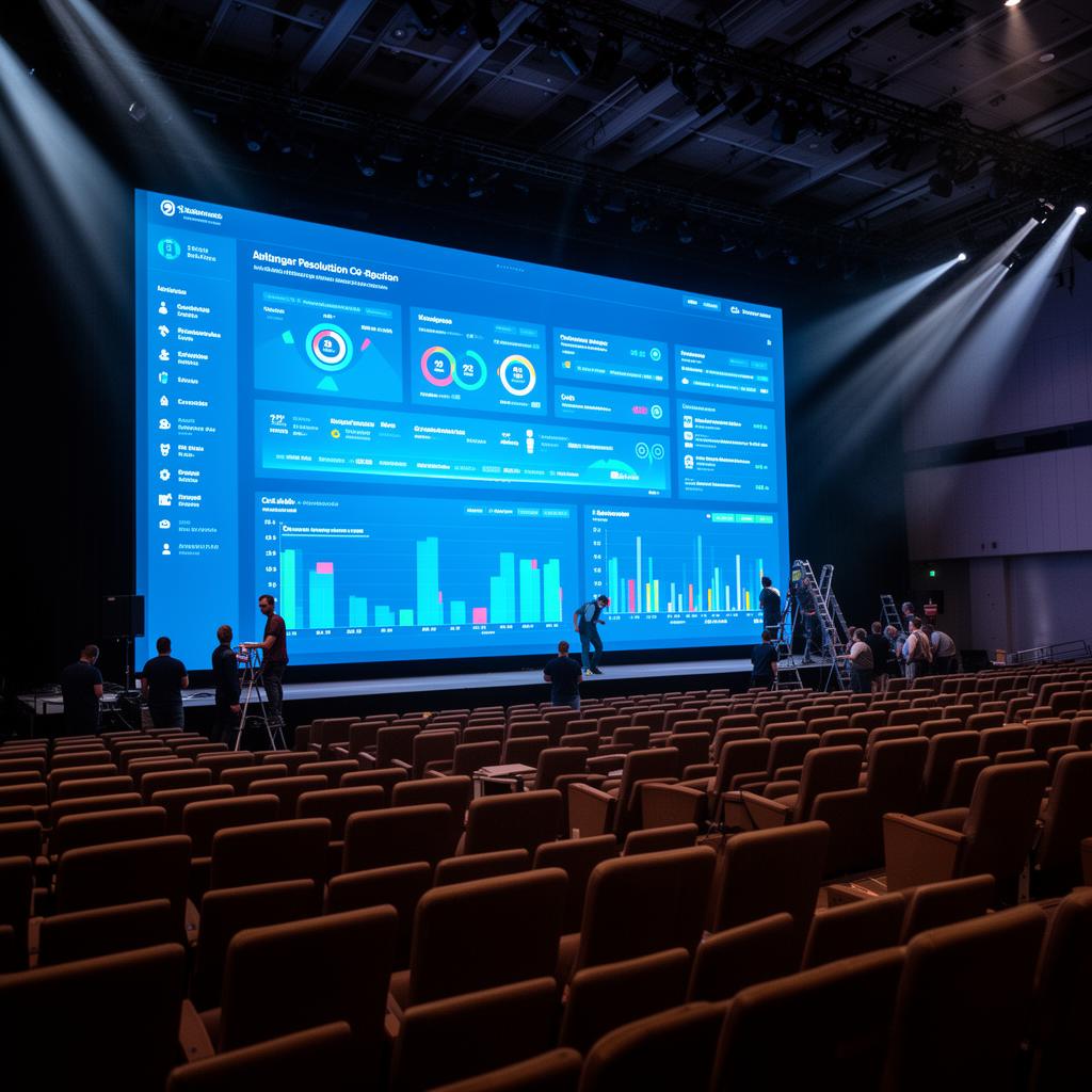 Auditorium Video Wall